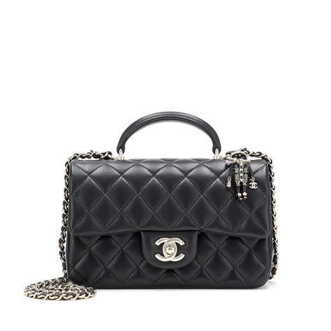 chanel mini rectangular black iridescent|CHANEL Iridescent Lambskin Quilted Mini Rectangular Flap .